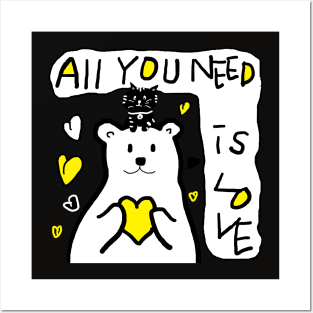 all you need is love Posters and Art